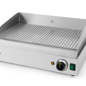 Elektrisk Profi-Line räfflat hårdkromad stekhäll, 550x435mm, 2,4kW, 230V