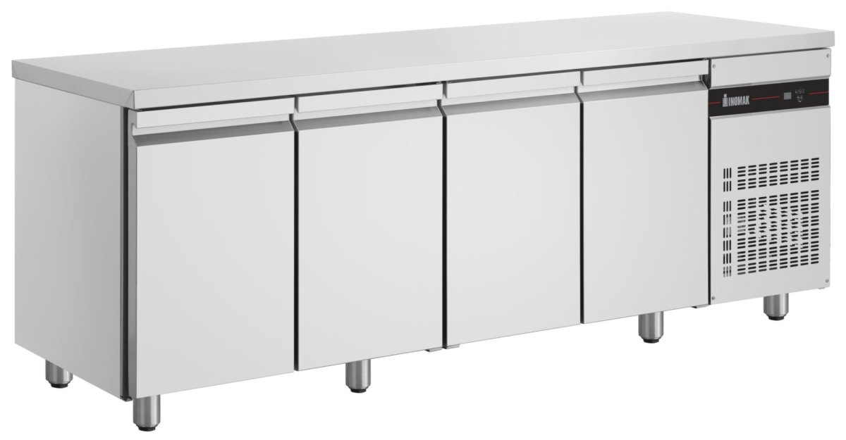 Kylbänk Inomak PMR9999, 4 dörrar, 600mm djup - Bild 2