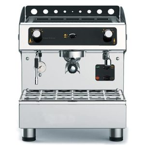 Espressomaskin, halvautomatisk, 1 grupp, 3 liter
