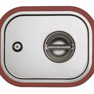 Silikon Lock för GN-behållare 1/2. Mått: 325x265x7mm