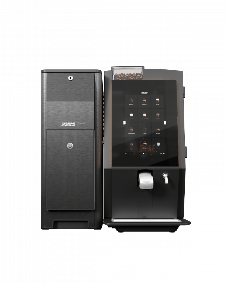 Espressomaskin Bravilor Bonamat Esprecious 11L med funktion för färsk mjölk.