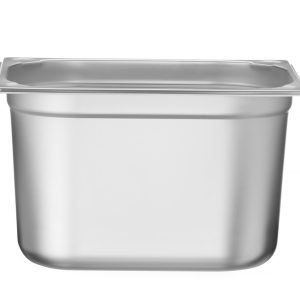 GN-kantin 1/2, Djup 65mm, 4 liter. Mått: 265x325x65mm