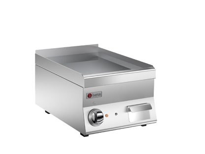 Elektrisk stekhäll BARON 6NFT/E403L med slät stekplatta i AISI430 stål, 400x600mm, 3,9kW