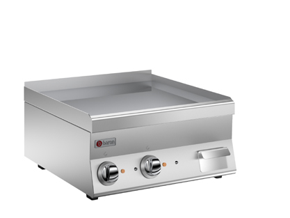 Elektrisk stekhäll BARON 6NFT/E603L med slät stekplatta i AISI430 stål, 600x600mm, 3,9kW