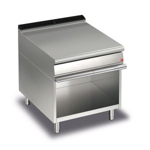 Avlastningsbänk BARON Q70NECV/810, med draglåda, på öppet stativ, 800x700mm,
