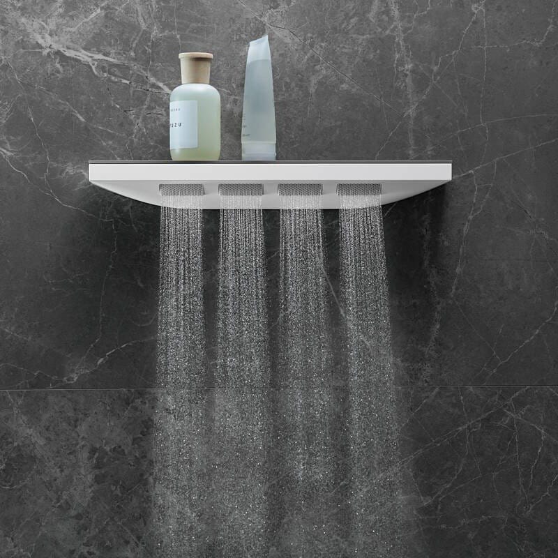 Rainfinity Axeldusch 500 1 jet med hylla