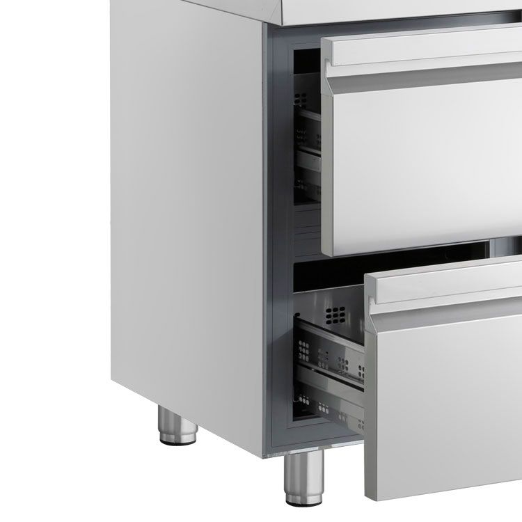 Kylbänk Inomak PNRP2222, 8 Lådor GN1/1, R290 - Bild 5