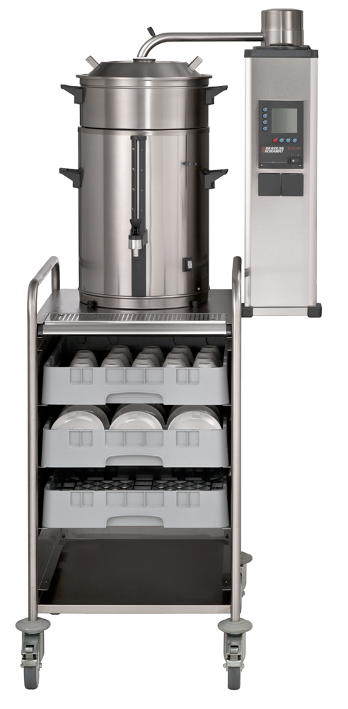 Urnbryggare Bravilor Bonamat B20 W L/R väggmodell med 1 bryggpelare och 1 behållare på 20 liter. 400V - Bild 5