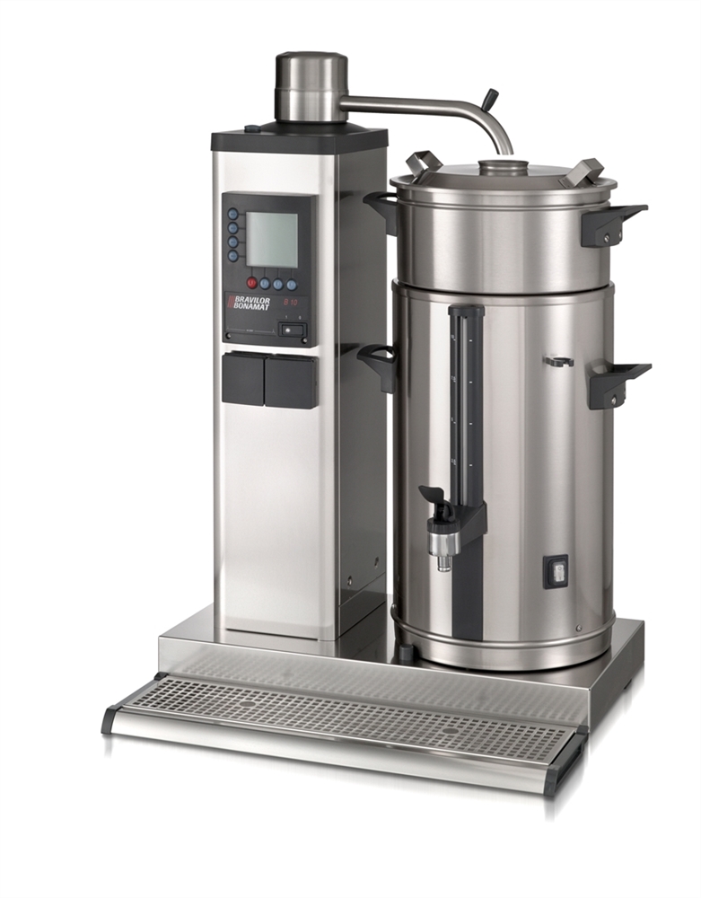 Urnbryggare Bravilor Bonamat B40 L/R Bordsmodell med 1 bryggpelare och 1 behållare till höger på 40 liter. 400V - Bild 3
