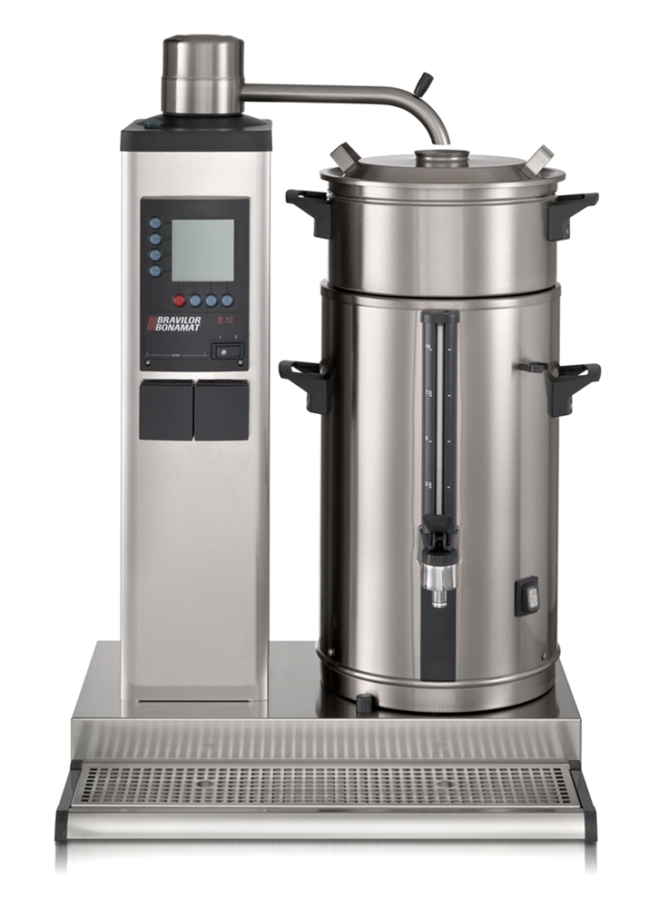 Urnbryggare Bravilor Bonamat B40 L/R Bordsmodell med 1 bryggpelare och 1 behållare till höger på 40 liter. 400V - Bild 2